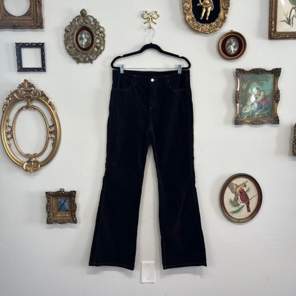 Vintage Y2K Brown Corduroy Bootcut Jeans – Women's Size 31